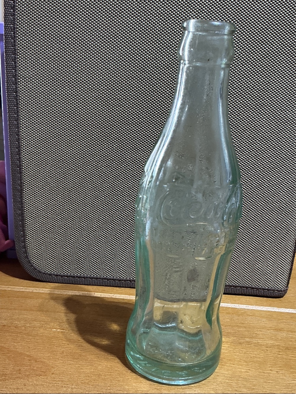 Vintage Coca Cola Aqua Green Glass Bottle Chicago Il 1950s